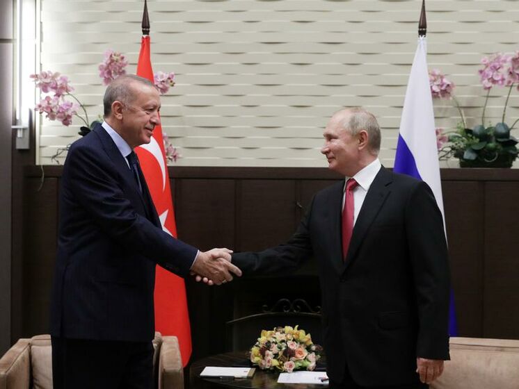 Путін обговорив "гарантії безпеки Росії" з Ердоганом