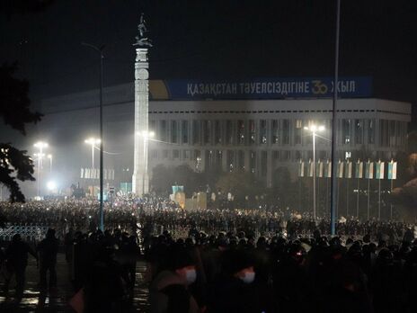 Протесты в Казахстане длятся со 2 января