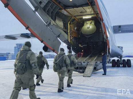 В составе "миротворческих сил" в Казахстане будут российские военные