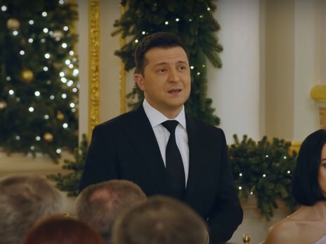 Новогоднее поздравление Зеленского длилось дольше, чем обращения лидеров других стран. Инфографика