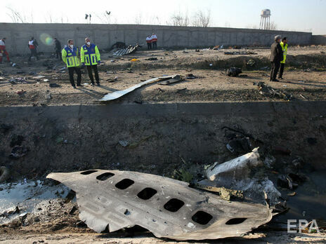 Самолет МАУ был сбит в небе над Ираном 8 января 2020 года