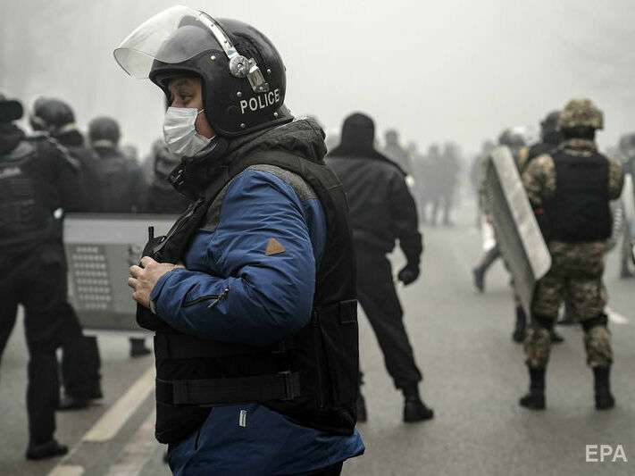 МВД Казахстана сообщило, что количество погибших силовиков во время протестов возросло