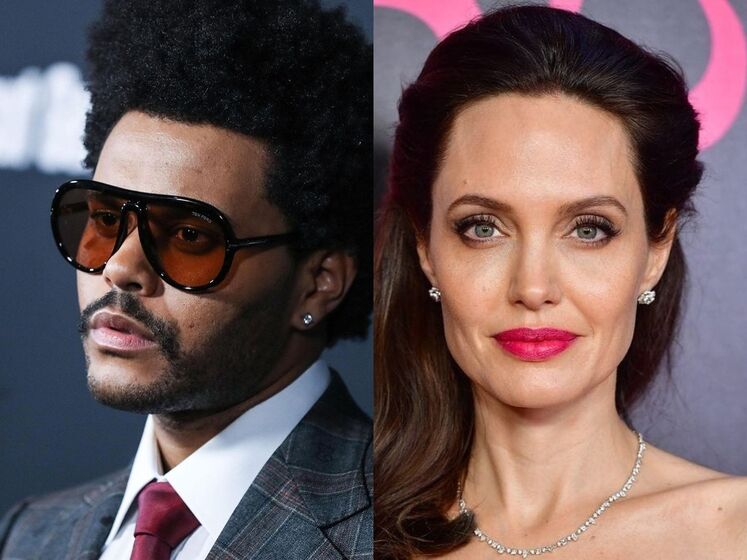 Певец The Weeknd рассекретил свой роман с Анджелиной Джоли