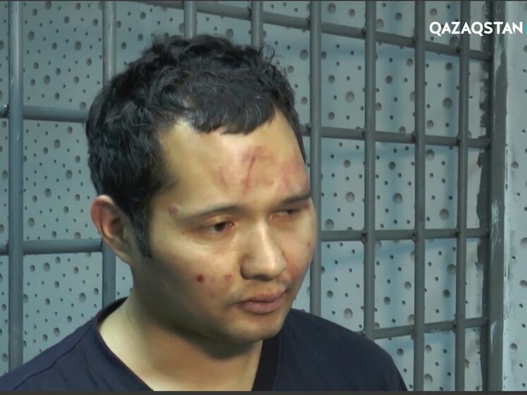 Казахстанський телеканал показав відео із затриманим, який "зізнався" в участі у мітингу за $200. Ним виявився відомий музикант із Киргизстану