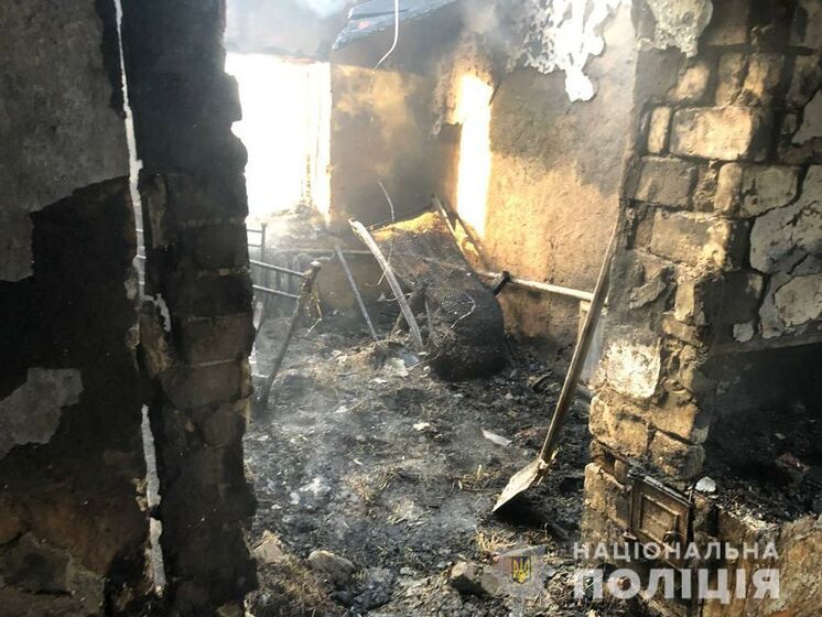 В результате пожара в Винницкой области погиб семилетний ребенок