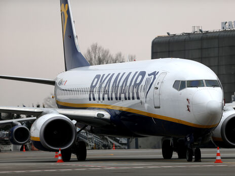 Ryanair до березня скасував сім рейсів з України
