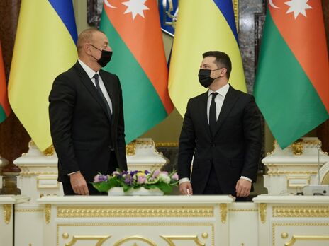 Алиев и Зеленский встретились 14 января в Киеве