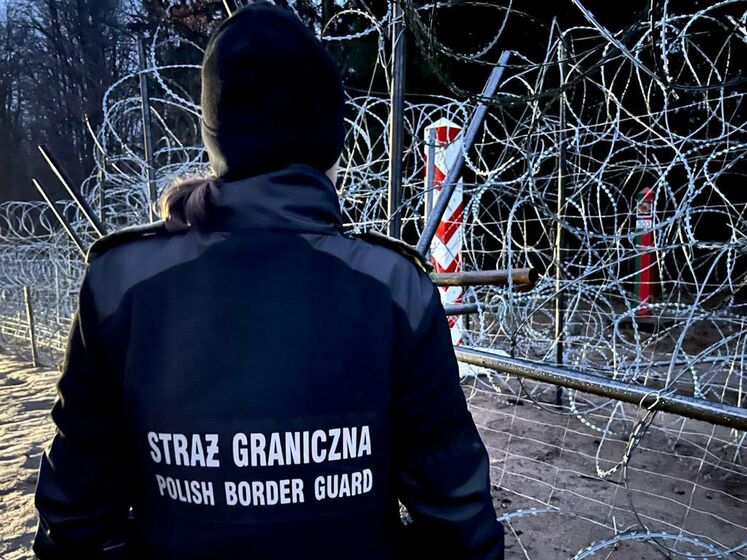 У польських прикордонників на кордоні з Білоруссю кидали каміння та пляшки – прикордонна служба