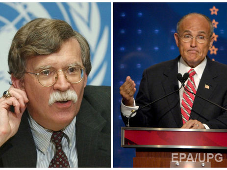 WSJ: Бывший мэр Нью-Йорка Джулиани и экс-постпред США при ООН Болтон – фавориты на должность госсекретаря США