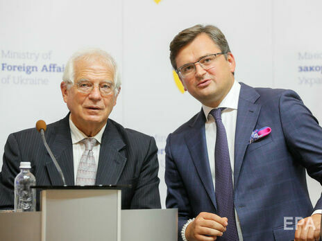 Кулеба та Боррель обговорили введення ЄС жорстких санкцій проти Росії на випадок подальшої ескалації – МЗС