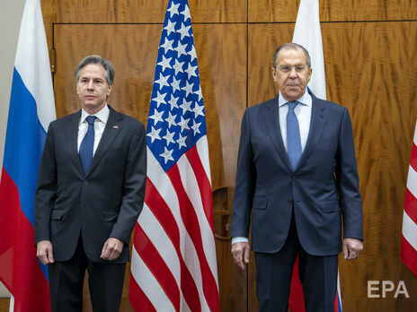 Встреча в Женеве. Блинкен заявил о готовности к жесткой реакции на агрессию России, Лавров – что ждет ответа по 