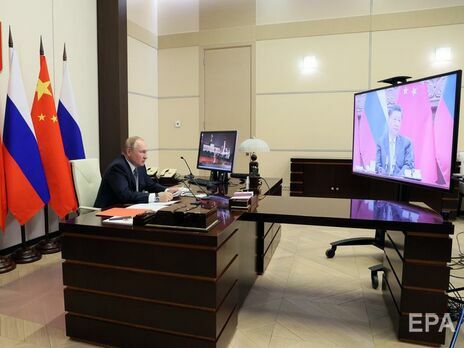 Си Цзиньпин во время разговора с Путиным мог попросить не вторгаться в Украину во время Олимпиады – Bloomberg