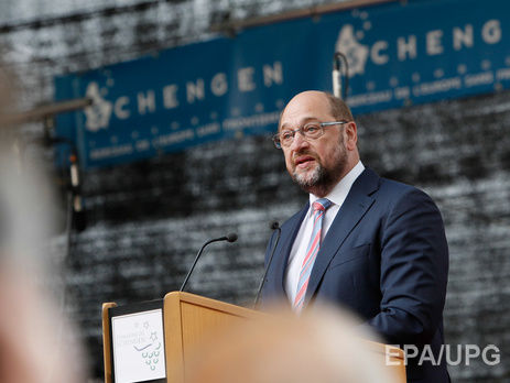 Шульц заявил о готовности Европарламента предоставить безвизовый режим для украинцев