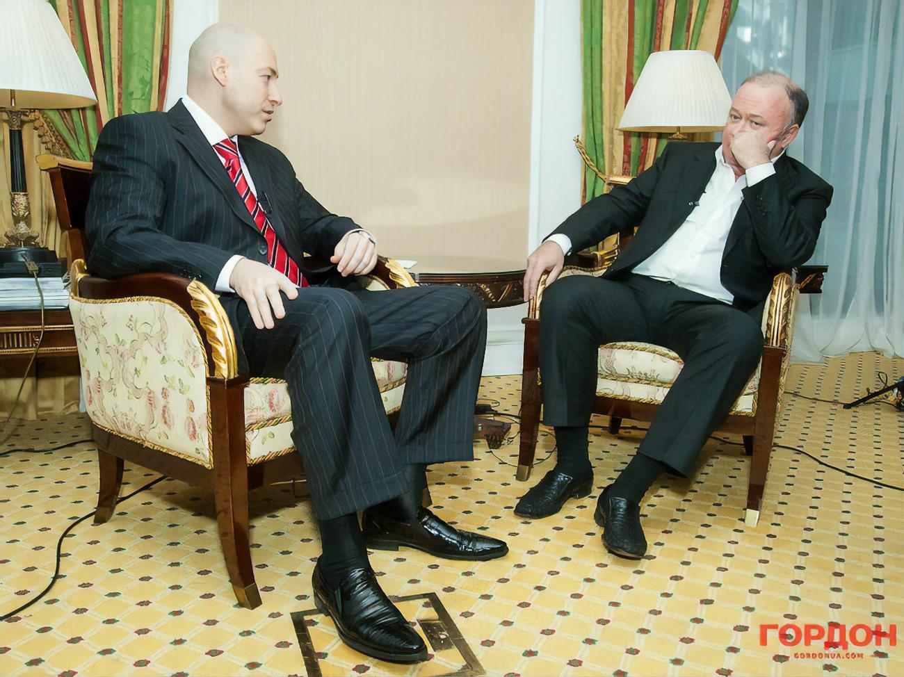 Интервью д гордона. Лукашенко интервью Гордону. Интервью Гордона с Карауловым.