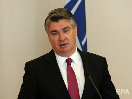 Президент Хорватії заявив, що Україні не місце в НАТО, а Революцію гідності назвав 