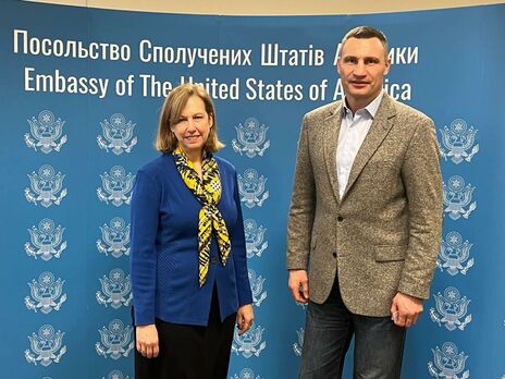 Посольство США провело встречу с Кличко по вопросам теробороны столицы