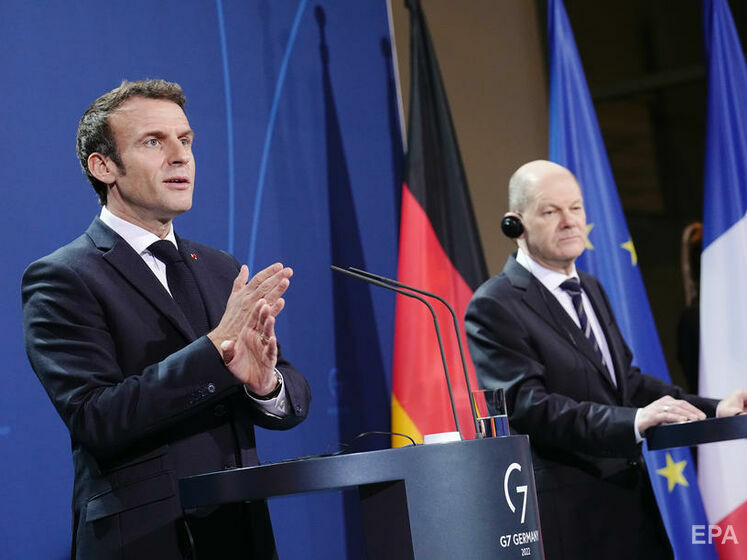 Франція і Німеччина закликають Росію до деескалації ситуації з Україною
