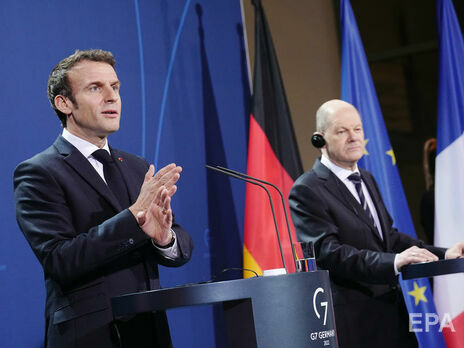 Франция и Германия призывают Россию к деэскалации ситуации с Украиной