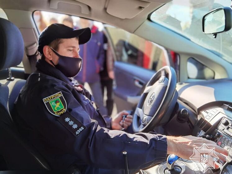 В 2021 году повреждения получил 561 служебный автомобиль патрульной полиции Украины