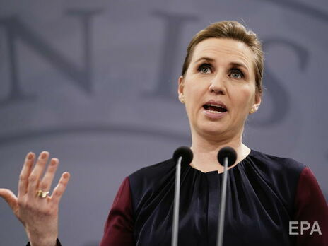 Премьер Дании заявила о готовности страны предоставить Украине оружие, если напряжение со стороны РФ будет расти