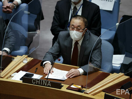 Китай не підтримав проведення засідання Радбезу ООН щодо загрози вторгнення РФ в Україну
