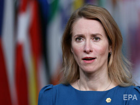 Премьер-министр Эстонии Каллас призвала Германию предоставить Украине оружие