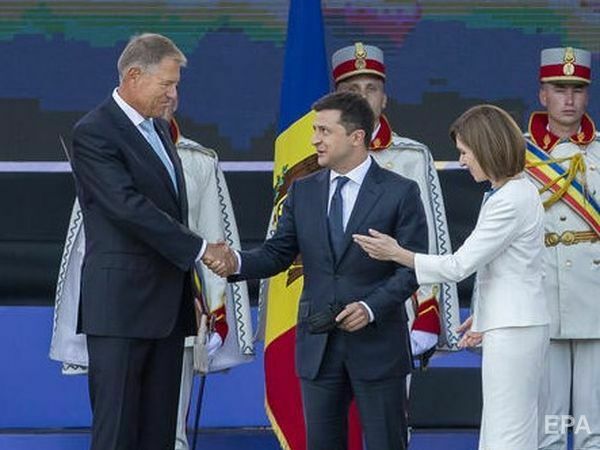 Зеленський обговорив із президентом Румунії Йоганнісом ситуацію в Чорному морі