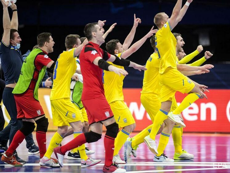 Збірна України з футзалу у півфіналі Євро 2022 зіграє проти Росії