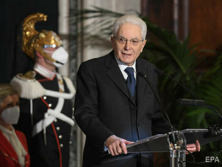 Президент Италии в инаугурационной речи: Мы не должны мириться с тем, что без всякого повода снова поднимается ветер войны над континентом