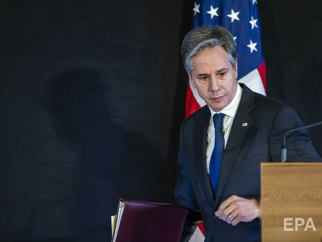 Блинкен разместил видеоролик в поддержку Украины