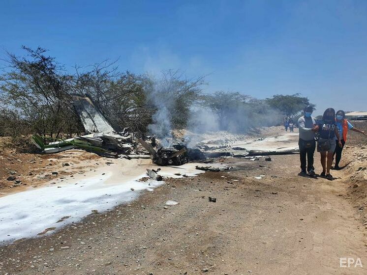 У Перу розбився літак із туристами, загинуло семеро людей