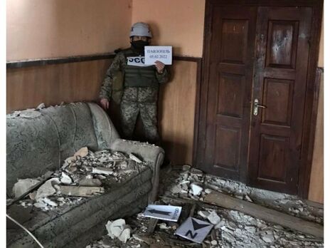 Боевики обстреляли Павлополь минами с дрона, опубликованы фото. Повреждены школа и жилой дом