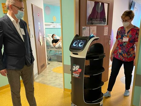 Робот поможет детям пережить тяжелое время в больнице