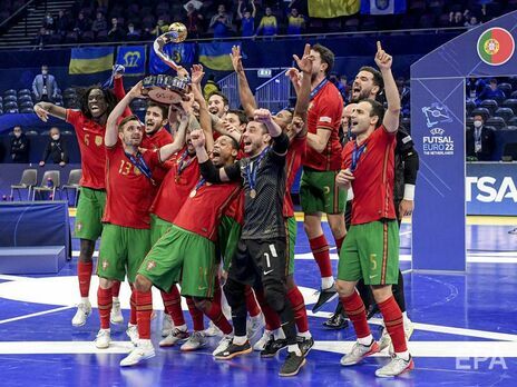 Збірна Португалії – чемпіон Європи 2022 року з футзалу. Росія програла п'ятий поспіль фінал Євро