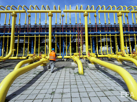 В январе транзит российского газа через Украину был существенно ниже объема, прописанного в контракте – ОГТСУ