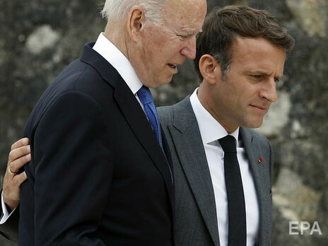 Байден поговорил с Макроном после его визита в Москву и Киев