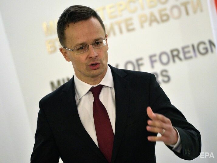 Глава МЗС Угорщини назвав провалом санкції проти Росії через її агресію проти України