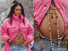 "Я бросаю вызов тому, что вообще значит быть беременной". Рианна призналась, как чувствует себя в новом положении