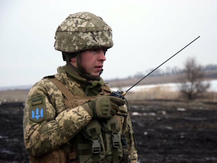 Українські військові провели навчальні стрільби на Донбасі