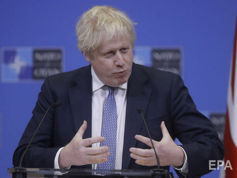 Джонсон заявив, що інформація про війська РФ навколо України 