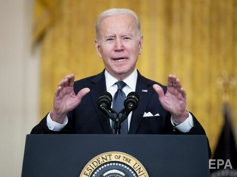 Байден: Ми не скеровуємо військових в Україну, але надаємо Києву зброю, консультації та розвіддані