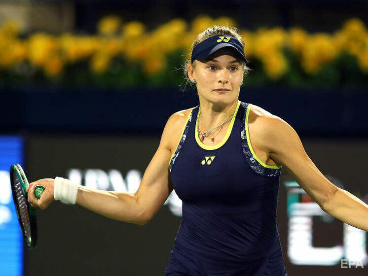 Ястремська програла чеській тенісистці у чвертьфіналі турніру WTA у Дубаї