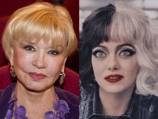 Вера Алентова кардинально сменила имидж в канун 80-летнего юбилея, и пользователи сети сравнили ее с героиней фильма "Круэлла"