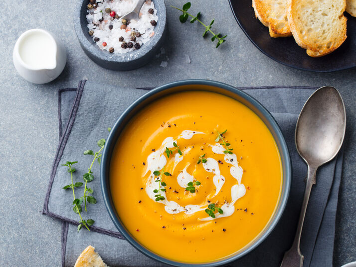 Рецепт морковного супа-пюре: