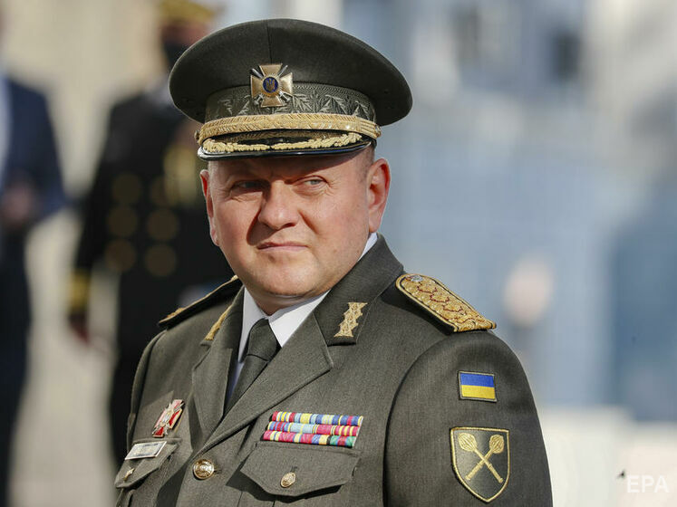 Залужный: Верховный главнокомандующий отдал приказ наносить максимальные потери захватчикам