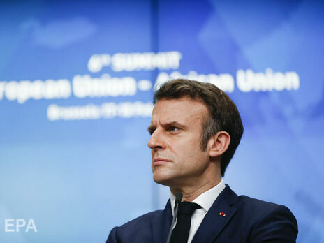 Макрон призвал Россию немедленно прекратить военные действия против Украины