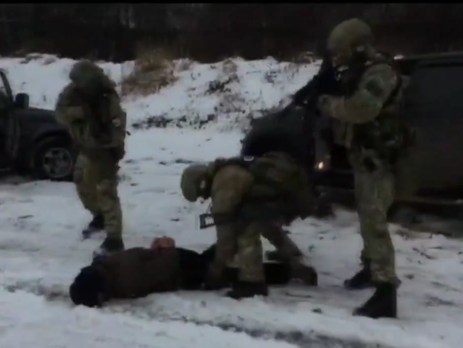 СБУ опубликовала оперативное видео захвата похитителей Богданова
