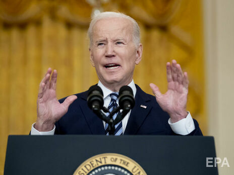 Байден уверен, что санкции США против РФ будут такими же разрушительными, как российские пули, ракеты и танки в Украине
