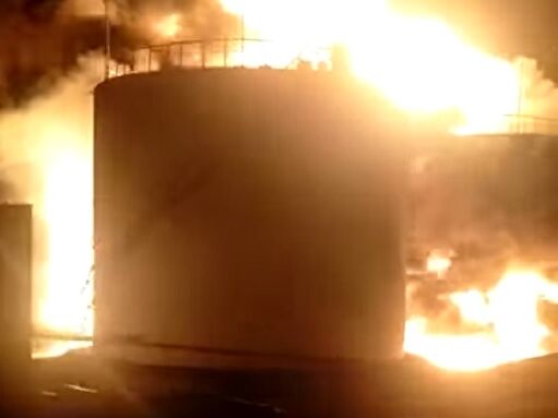 Із нафтобази у Василькові після влучення ракети встигли вивезти частину пального – власник об'єкта