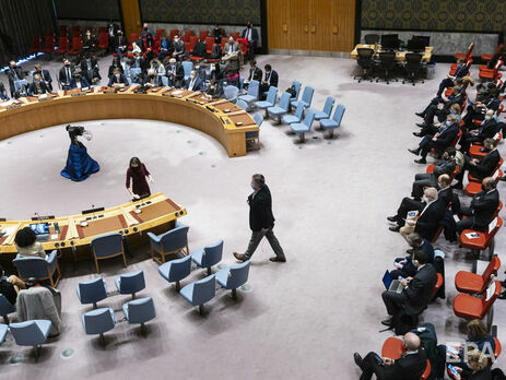 Рада запропонує Генасамблеї виключити Росію з ООН
